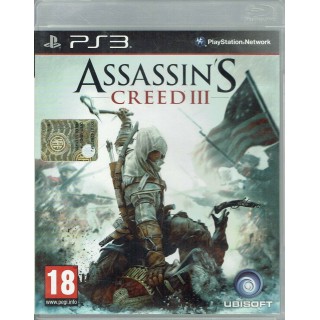 Videogioco per Playstation 3: Assassin's Creed III 18+ Ubisoft libretto 