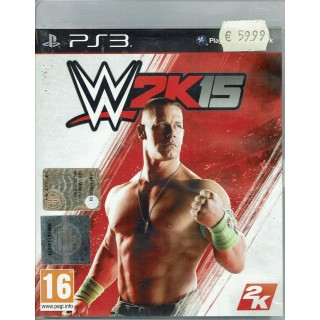 Videogioco per Playstation 3: W2K15 Wrestling 16+ 2k con libretto