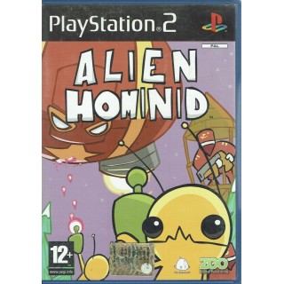 Videogioco Playstation 2: Alien Hominid PS2 ITA 12+ Zoo libretto