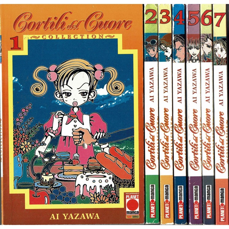 Cortili del Cuore Collection 1/7 serie COMPLETA di Ai Yazawa ed. Panini