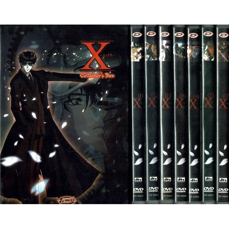 X delle CLAMP serie COMPLETA 1/7 DVD cofanetto COLLECTOR'S BOX Ita