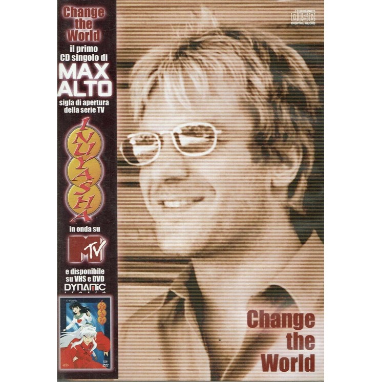 CD Inuyasha SIGLA TV Max Alto Change the world SIGLE TV CARTONI Dynamic RARO 